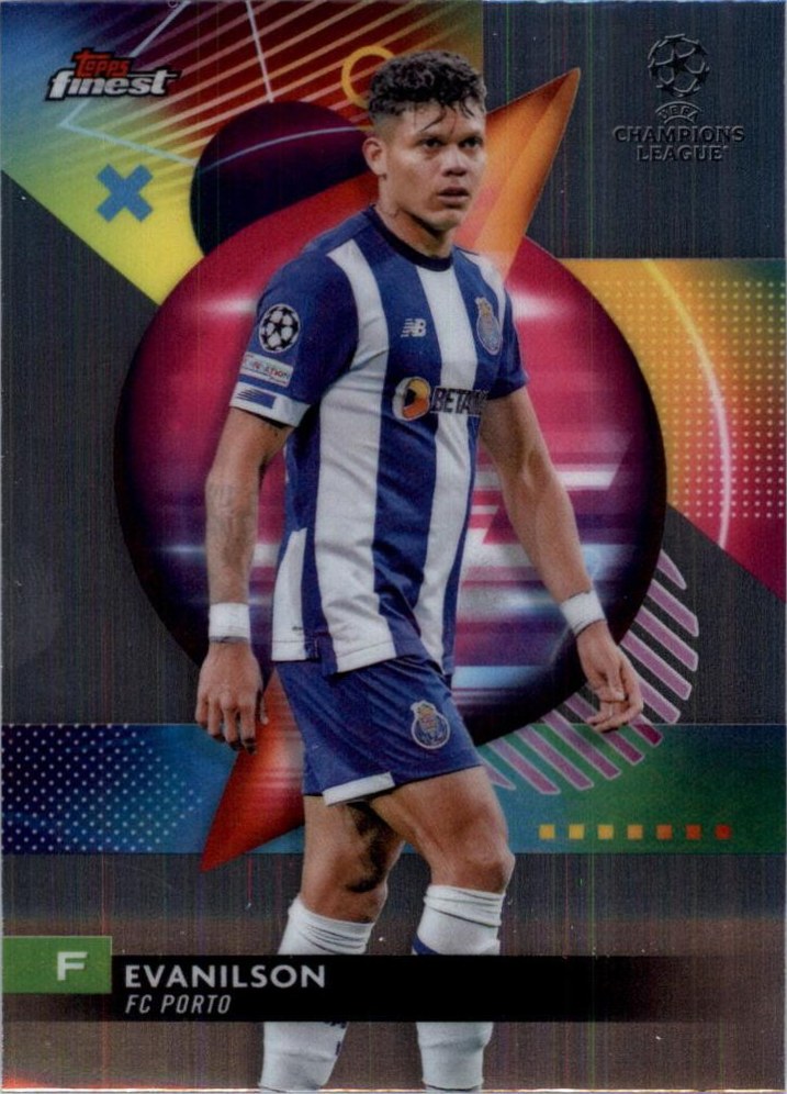 Evanilson 2023 Topps Finest UEFA Club Competitions