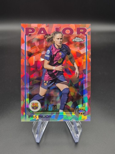 Ewa Pajor 2024 Topps Chrome Sapphire /50