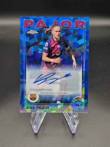 Ewa Pajor 2024 Topps Chrome Sapphire