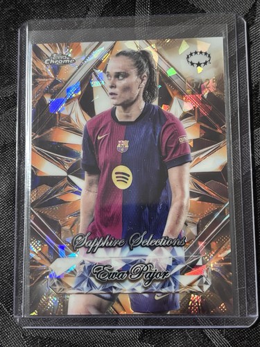 Ewa Pajor 2024 Topps Sapphire /25