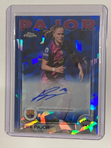 Ewa Pajor 2025 Topps Sapphire Sapphire