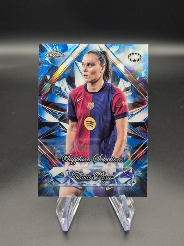 Ewa Pajor 2024 Topps Sapphire UWCL Sapphire