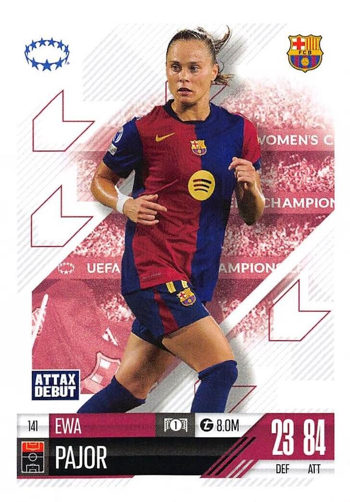 Ewa Pajor 2024 Topps Match Attax UEFA Club Competitions Extra
