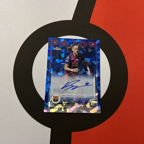 Ewa Pajor 2024 Topps UCL Women Sapphire Sapphire