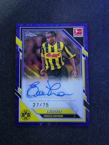 Ewerthon 2026 Topps Chrome Purple Refractor /75