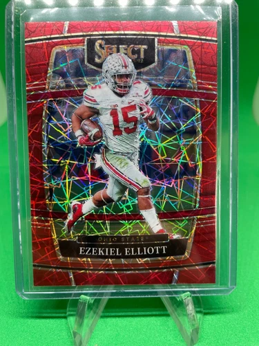 Ezekiel Elliott 2022 Panini Prizm Red Laser #47