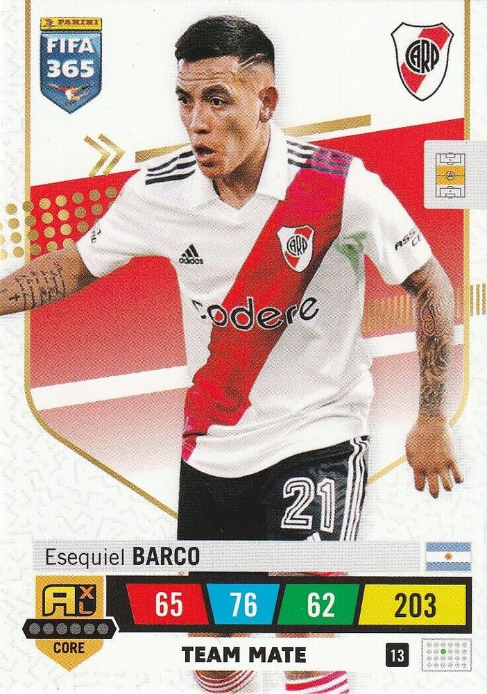 Ezequiel Barco 2023 Panini Adrenalyn XL FIFA 365
