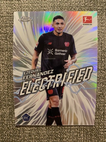 Ezequiel Fernandez 2025 Topps Chrome Electrified