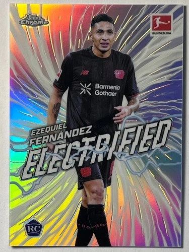 Ezequiel Fernandez 2026 Topps Chrome Electrified Refractor