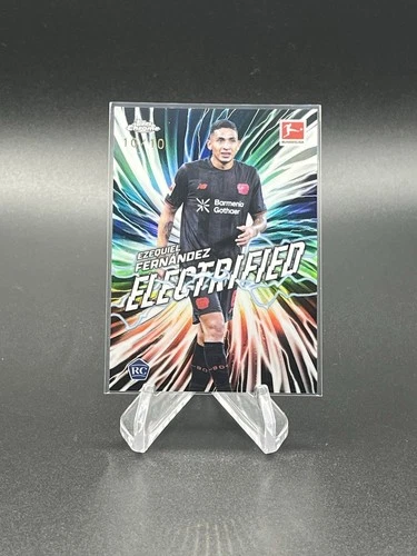 Ezequiel Fernández 2025 Topps Cromo Bundesliga Negro Electrificado /10