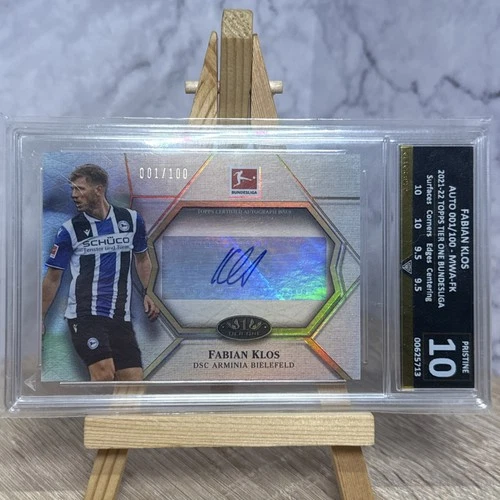 Fabian Klos 2021 Topps Tier One /100