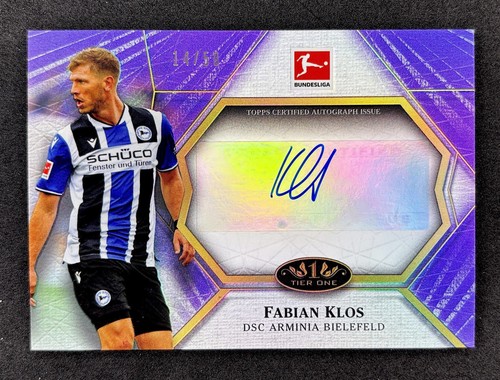 Fabian Klos 2021 Topps Tier One /50