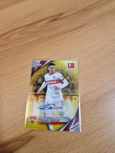 Fabian Rieder 2024 Topps Chrome Yellow /75