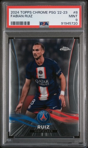 Fabian Ruiz 2024 Topps Chrome 49/99
