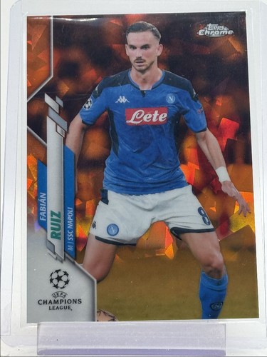 Fabian Ruiz 2019 Topps Chrome Sapphire Orange /50