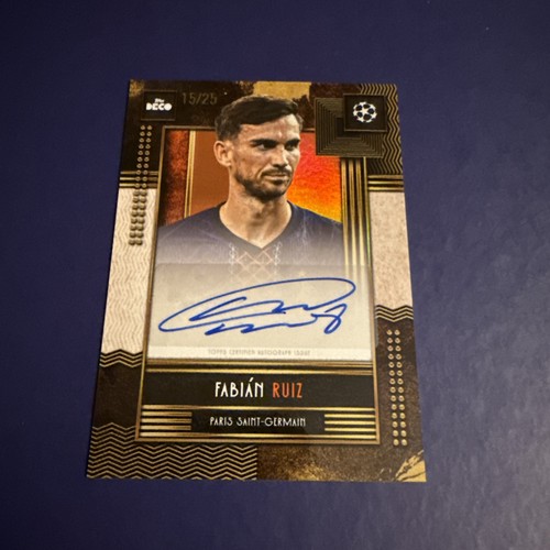 Fabian Ruiz 2025 Topps Deco /25