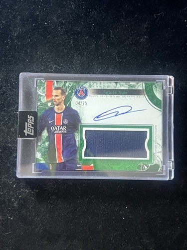 Fabian Ruiz 2024 Topps Exhibition Terre Verte Green /75