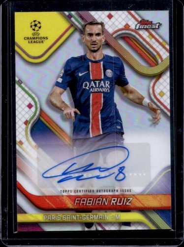 Fabian Ruiz 2024 Panini Finest UEFA