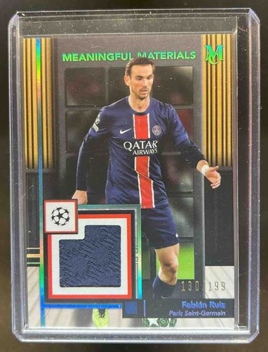 Fabian Ruiz 2024 Topps Museum Aquamarine /199