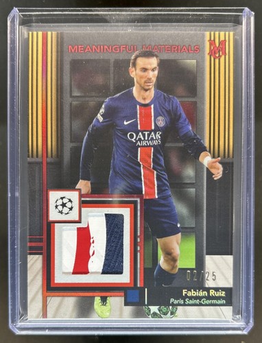 Fabian Ruiz 2024 Panini Museum Ruby /25