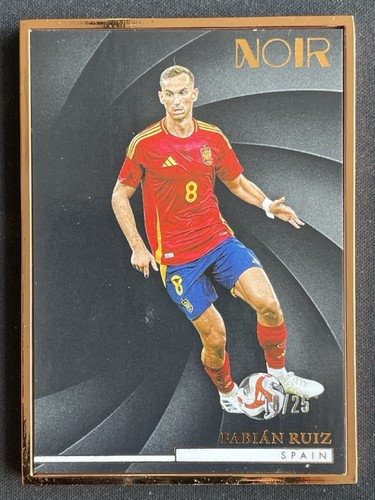 Fabian Ruiz 2024 Panini Noir /25