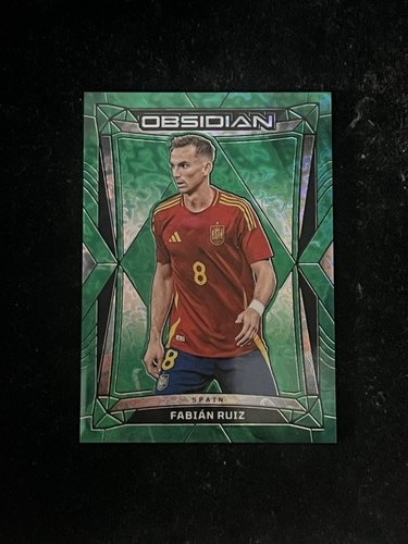 Fabian Ruiz 2024 Panini Obsidian Imperial Jade /26