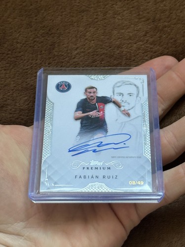 Fabian Ruiz 2024 Topps Premium PSG Silver Holo /49