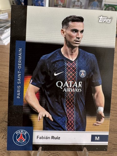 Fabian Ruiz 2025 Topps PSG Team Set