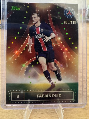 Fabian Ruiz 2024 Topps PSG Team Set /199