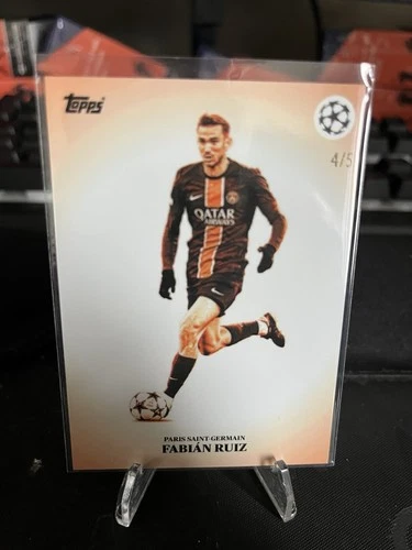 Fabian Ruiz 2025 Topps Simplicidad Orange /5