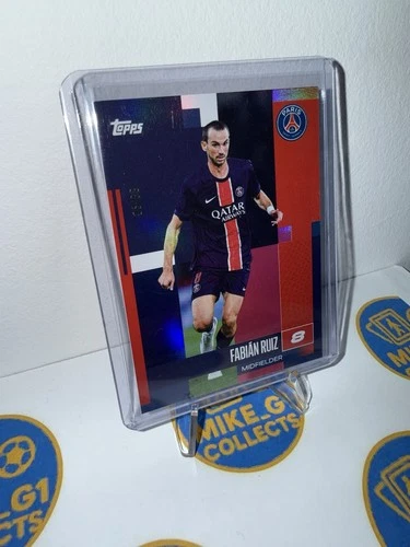 Fabian Ruiz 2024 Topps Team Set Pink /99
