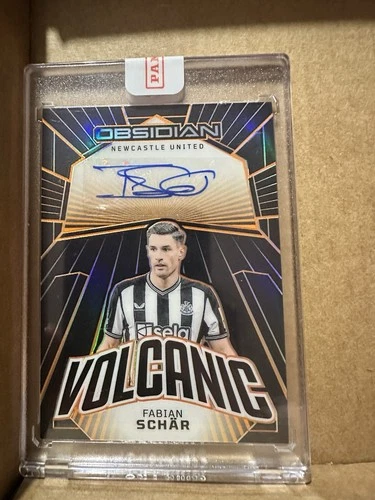 Fabian Schar 2023 Panini Obsidian Volcanic /99