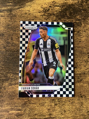 Fabian Schar 2024 Panini Prizm Premier League Checkerboard