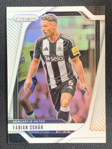 Fabian Schar 2024 Panini Prizm White Prizm /35