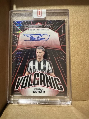 Fabian Schär 2023 Panini Obsidian Volcanic /49
