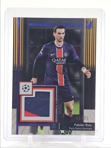 Fabián Ruiz 2024 Topps Museum Amethyst /99