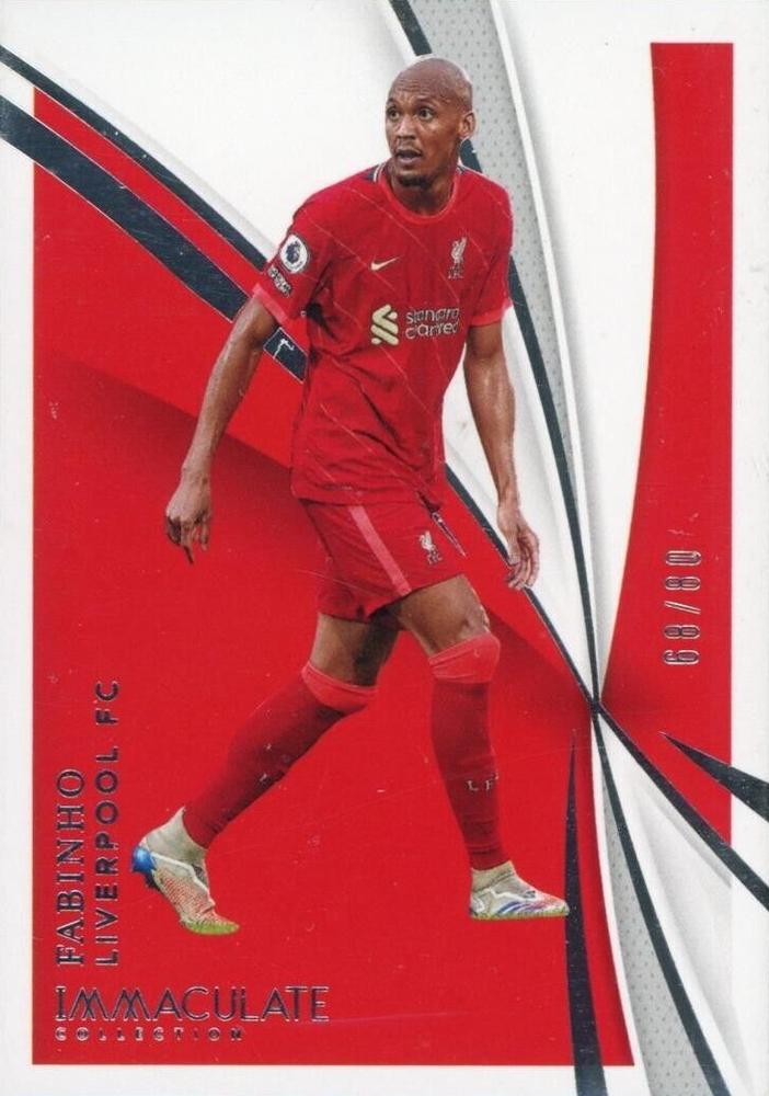 Fabinho 2021 Panini Immaculate Collection