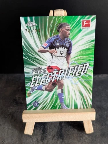 Fabio Baldé 2026 Topps Chrome Bundesliga Green Electrified /99