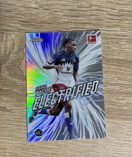 Fabio Balde 2025 Topps Bundesliga Chrome Electrified