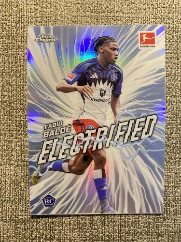Fabio Balde 2025 Topps Chrome Electrified
