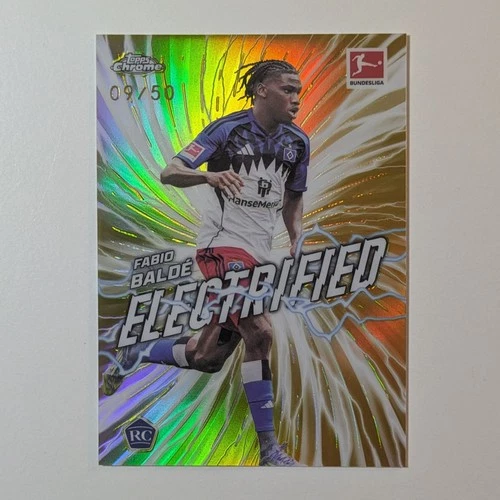 Fabio Balde 2025 Topps Chrome Electrified /50