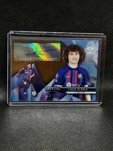 Fabio Blanco 2022 Topps Crystal Premium UCL /25
