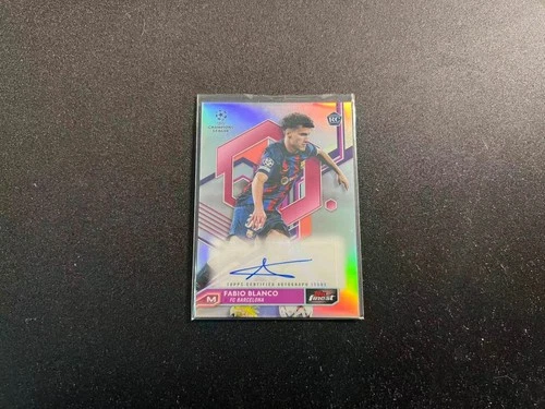 Fabio Blanco 2022 Topps Finest Argento
