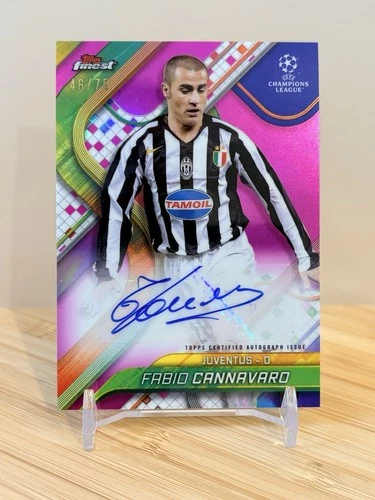 Fabio Cannavaro 2025 Topps Finest /75
