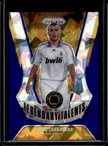 Fabio Cannavaro 2025 Panini Prizm Copa Mundial de Clubes de la FIFA 2025 Blue Ice /99