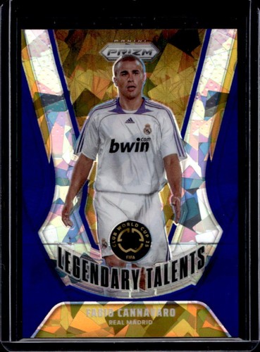 Fabio Cannavaro 2025 Panini Prizm FIFA Club World Cup Ghiaccio Blu /99