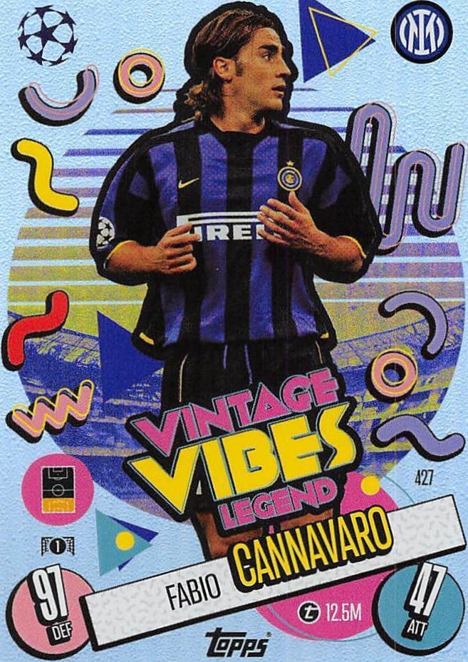 Fabio Cannavaro 2024 Topps Match Attax UEFA Club Competitions