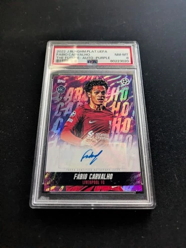 Fabio Carvalho 2022 Topps Champions League /25
