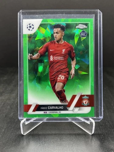 Fabio Carvalho 2022 Topps Chrome Sapphire Green /70
