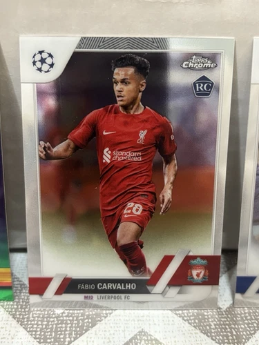 Fabio Carvalho 2022 Topps Chrome UEFA Club Competitions